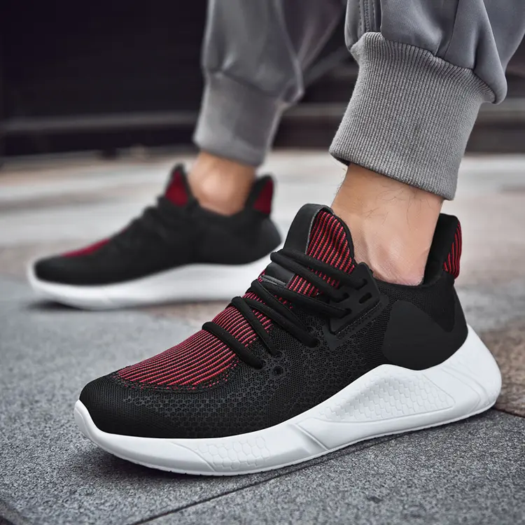 Custom Footwear Simple Styles Outdoor Comfortable Soft Walking Mens Shoes Casual Sport Running