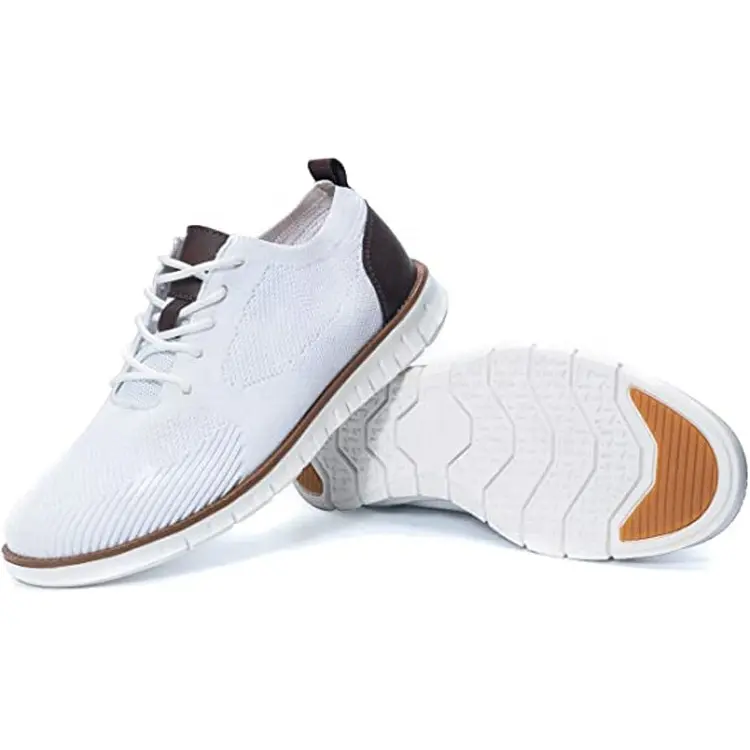 China High Quality Lightweight Slip Resistant Running Knitting Casual Shoes Men Sneakers