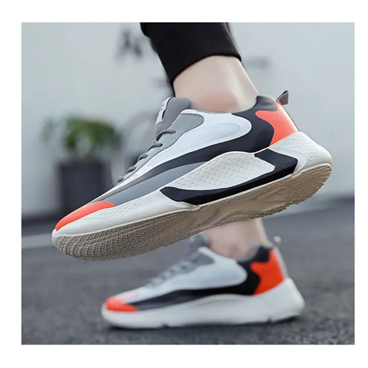 Manufacturer Fashion Platform Comfortable Men Lady Customized OEM  ODM T/T  L/C Jian Er BSCI Custom Logo Shoes Unisex Sneakers